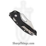 Microtech - 169RL-11FLGTBK - Stitch - Folding Knife - M390 Stonewash Spear Point - G10 - Black - Image 4