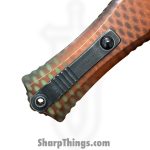 Microtech - 1702M-10RX51S - Hera II Mini - Signature Series - OTF Auto - X51 Series - M390MK Coated Dagger - Orange - Image 8