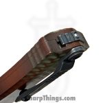 Microtech - 1702M-10RX51S - Hera II Mini - Signature Series - OTF Auto - X51 Series - M390MK Coated Dagger - Orange - Image 9