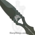 Benchmade - 177GN - Mini SOCP Dagger - Fixed Blade Knife - 440C SS Coated Spear Point - 440C SS - OD Green - Image 3
