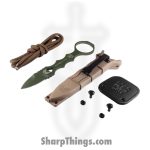 Benchmade - 177GN - Mini SOCP Dagger - Fixed Blade Knife - 440C SS Coated Spear Point - 440C SS - OD Green - Image 5