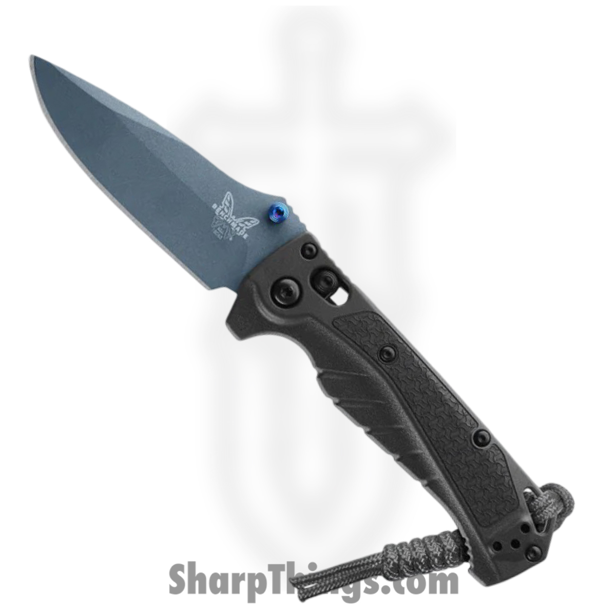 18065BT-01_1.jpg Benchmade - 18065BT-01 - Mini Adira - Folding Knife - CPM MagnaCut Coated Drop Point - Grivory - Tempest Gray - Image 1