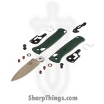 Benchmade - 533TN-2601 - Mini Bugout - Folding Knife - ELMAX Coated Drop Point - Grivory - Taiga Green - Image 5