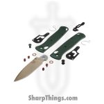 Benchmade - 535TN-2601 - Bugout - Folding Knife - ELMAX Coated Drop Point - Grivory - Taiga Green - Image 5