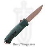 Benchmade - 5371FE-2601 - Shootout - OTF Auto - Z-Wear Tool Steel Coated Drop Point - Grivory - Taiga Green - Image 2