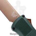 Benchmade - 5371FE-2601 - Shootout - OTF Auto - Z-Wear Tool Steel Coated Drop Point - Grivory - Taiga Green - Image 3