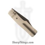 Jack Wolf Knives - GUNSL-03-TI-XHATCH - Gunslinger Jack - Folding Knife - S90V Coated Clip Point - Titanium Crosshatch - Gray - Image 2