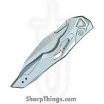 Kershaw - KS7650RAW - Auto Launch 13 Button Lock - Automatic Knife - CPM 154 Stonewash Wharncliffe - Aluminum - Natural - Image 8