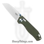 Oknife - OKNRUBATO2ODGAI - Rubato 2 - Folding Knife - 154CM Satin Sheepsfoot - Aluminum - OD Green