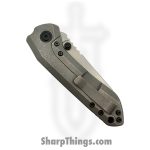 Millit Knives - OVCfTwillBlkSW - Overland - Folding Knife - CPM MagnaCut Stonewash Sheepsfoot - Carbon Fiber - Black - Image 4