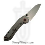 Millit Knives - OVCfTwillOrgSW - Overland - Folding Knife - CPM MagnaCut Stonewash Sheepsfoot - Carbon Fiber - Black - Image 2