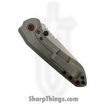 Millit Knives - OVCfTwillOrgSW - Overland - Folding Knife - CPM MagnaCut Stonewash Sheepsfoot - Carbon Fiber - Black - Image 4