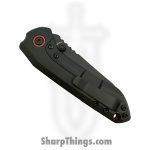 Millit Knives - OVOdCMOrgBlk - Overland - Folding Knife - CPM MagnaCut Coated Sheepsfoot - Canvas Micarta - OD Green - Image 4
