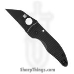 Spyderco - SC264GMCBKP - MicroJimbo - Folding Knife - CPM MagnaCut Coated Wharncliffe - G10 - Black