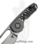 Sparrow Knife Co. - SKCSTRXSKBB - Strix Skeleton - CPM S90V Satin Sheepsfoot - Titanium - Gray - Image 3