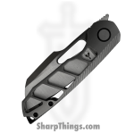 Sparrow Knife Co. - SKCSTRXSKBB - Strix Skeleton - CPM S90V Satin Sheepsfoot - Titanium - Gray - Image 4