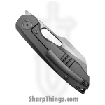 Sparrow Knife Co. - SKCSTRXTIXTIMIC - Strix - CPM S90V Satin Sheepsfoot - Titanium - Gray - Image 5