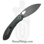 Vosteed - VOSTHNPMN - Nightshade TH - Folding Knife - Nitro-V Stonewash Shilin - Canvas Micarta - Green - Image 2