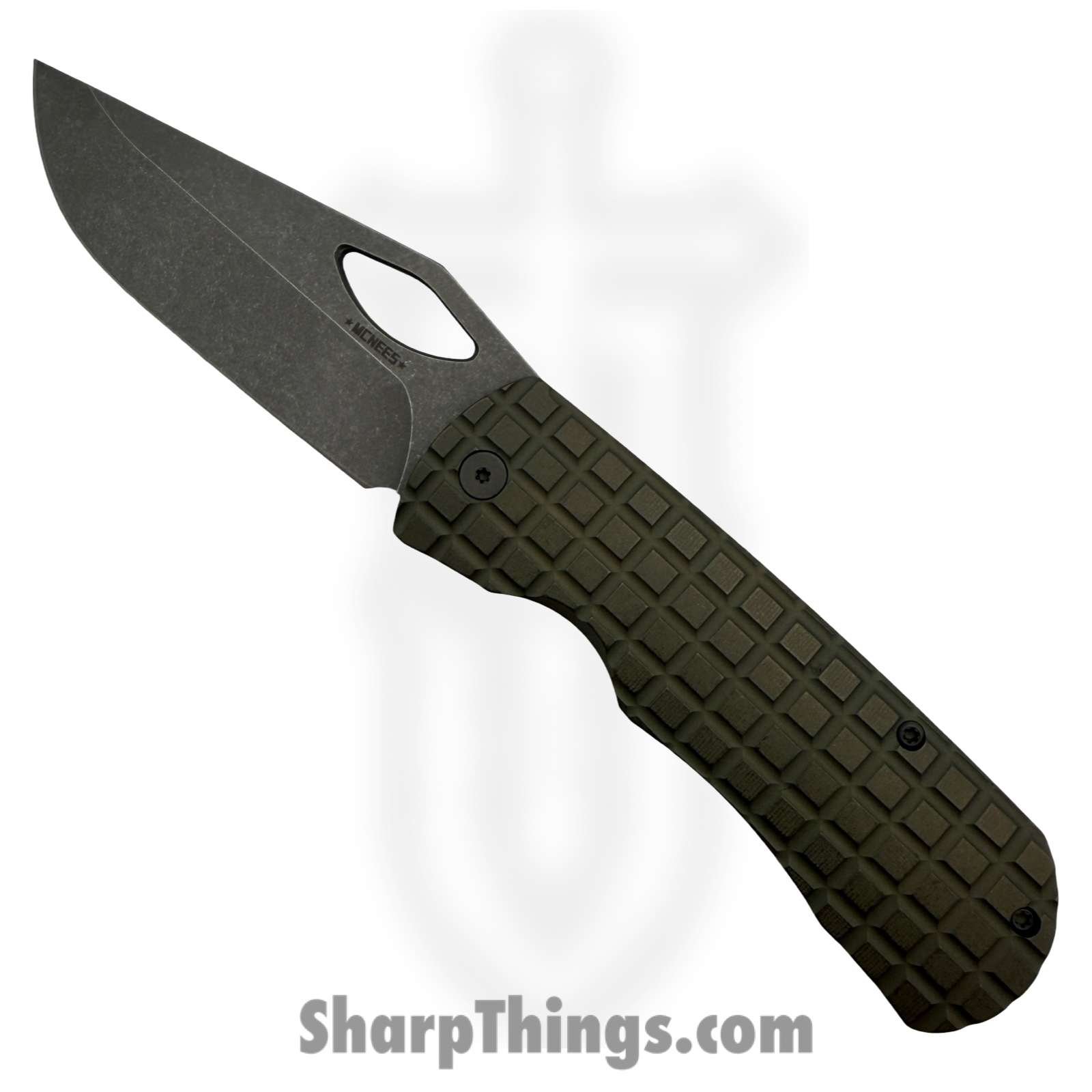 mcdixfraggrn_1.png McNees - McDixFragGrn - Dixon Frag - Folding Knife - CPM MagnaCut Two Tone Drop Point - Titanium - Green - Image 1