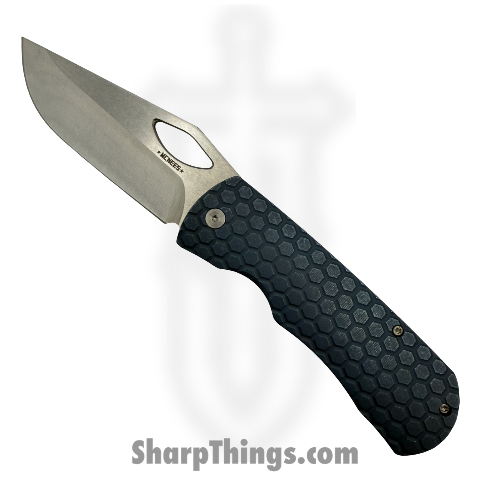 mcdixhcblu_1.png McNees - McDixHcBlu - Dixon Honeycomb - Folding Knife - CPM MagnaCut Two Tone Drop Point - Titanium - Blue - Image 1