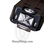 Microtech - 1119EX-10S - Ultratech EX Gen III ZBP - OTF Auto - M390MK Stonewash Hellhound - Aluminum - Black - Image 5