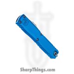 Microtech - 11214-10BL - Ultratech Gen IV - OTF Auto - M390MK Stonewash Drop Point - Aluminum - Blue - Image 3