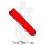 Microtech - 11214-10RD - Ultratech Gen IV - OTF Auto - M390MK Stonewash Drop Point - Aluminum - Red - Image 3