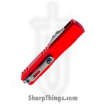 Microtech - 11214-10RD - Ultratech Gen IV - OTF Auto - M390MK Stonewash Drop Point - Aluminum - Red - Image 4