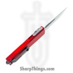 Microtech - 11214-10RD - Ultratech Gen IV - OTF Auto - M390MK Stonewash Drop Point - Aluminum - Red - Image 5