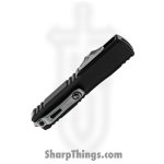 Microtech - 11214-11 - Ultratech Gen IV - OTF Auto - M390MK Stonewash Drop Point P/S - Aluminum - Black - Image 4