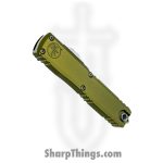 Microtech - 11224-10OD - Ultratech Gen IV - OTF Auto - M390MK Stonewash Dagger - Aluminum - OD Green - Image 3