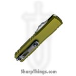 Microtech - 11224-10OD - Ultratech Gen IV - OTF Auto - M390MK Stonewash Dagger - Aluminum - OD Green - Image 4