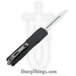 Microtech - 11224-11 - Ultratech Gen IV - OTF Auto - M390MK Stonewash Dagger P/S - Aluminum - Black - Image 2