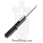 Microtech - 11234-11 - Ultratech Gen IV - OTF Auto - M390MK Stonewash Tanto P/S - Aluminum - Black - Image 5
