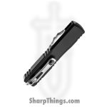 Microtech - 11234-12 - Ultratech Gen IV - OTF Auto - M390MK Stonewash Tanto F/S - Aluminum - Black - Image 4