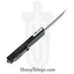 Microtech - 11234-12 - Ultratech Gen IV - OTF Auto - M390MK Stonewash Tanto F/S - Aluminum - Black - Image 5