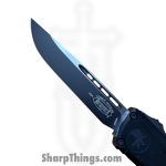 Microtech - 1143-1T - Combat Troodon Gen III - OTF Auto - M390MK Two Tone Drop Point - Aluminum - Black - Image 6