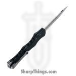 Microtech - 1150-10MS1 - Marfione Select Halo IV - OTF Auto - M390MK Stonewash Clip Point - Alloy - Black - Image 5