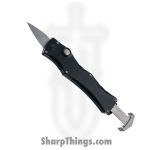 Microtech - 1150-10MS1 - Marfione Select Halo IV - OTF Auto - M390MK Stonewash Clip Point - Alloy - Black - Image 6