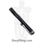 Microtech - 1151-10MS1 - Halo IV - OTF Auto - M390 Stonewash Tanto - Hardcoat Aluminum - Black - Image 5