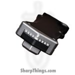 Microtech - 1151-10MS1 - Halo IV - OTF Auto - M390 Stonewash Tanto - Hardcoat Aluminum - Black - Image 7