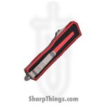 Microtech - 1180-10APRD - Scarab II Gen III - OTF Auto - M390MK Apocalyptic Drop Point - Aluminum with Traction Tape Inserts - Red - Image 2