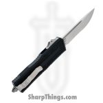 Microtech - 1278-11 - Scarab Gen III - OTF Auto - M390MK Stonewash Drop Point P/S - Aluminum - Black - Image 2