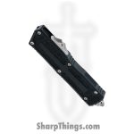 Microtech - 1278-11 - Scarab Gen III - OTF Auto - M390MK Stonewash Drop Point P/S - Aluminum - Black - Image 3