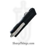 Microtech - 1278-11 - Scarab Gen III - OTF Auto - M390MK Stonewash Drop Point P/S - Aluminum - Black - Image 4