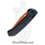 Benchmade - 15536CR-2501 - Taggedout - Folding Knife - S45VN Copper Suede Clip Point - G10 - Black - Image 4