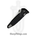 Microtech - 160RL-10FR - Socom - Folding Knife - M390MK Stonewash Clip Point - Frag Aluminum - Black - Image 3