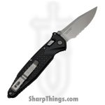 Microtech - 160RL-11FR - Socom - Folding Knife - M390MK Stonewash Clip Point P/S - Aluminum - Black - Image 2