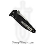 Microtech - 160RL-11FR - Socom - Folding Knife - M390MK Stonewash Clip Point P/S - Aluminum - Black - Image 4
