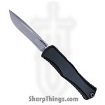 Microtech - 1705-10 AP - Hera II - OTF Auto - M390 Apocalyptic Drop Point - Aluminum - Black